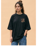 Wildflower Meadow - Pocket Print oversize T-Shirt
