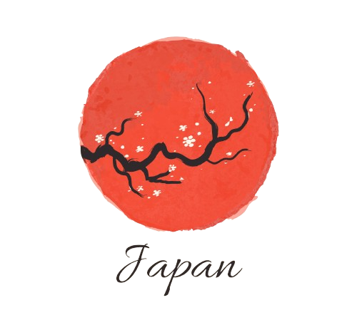 Japanese Sakura Red Sun Graphic Oversized T-Shirt