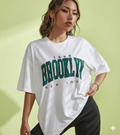 Aindri couture Oversized T-shirt BROOKLYN USA Print