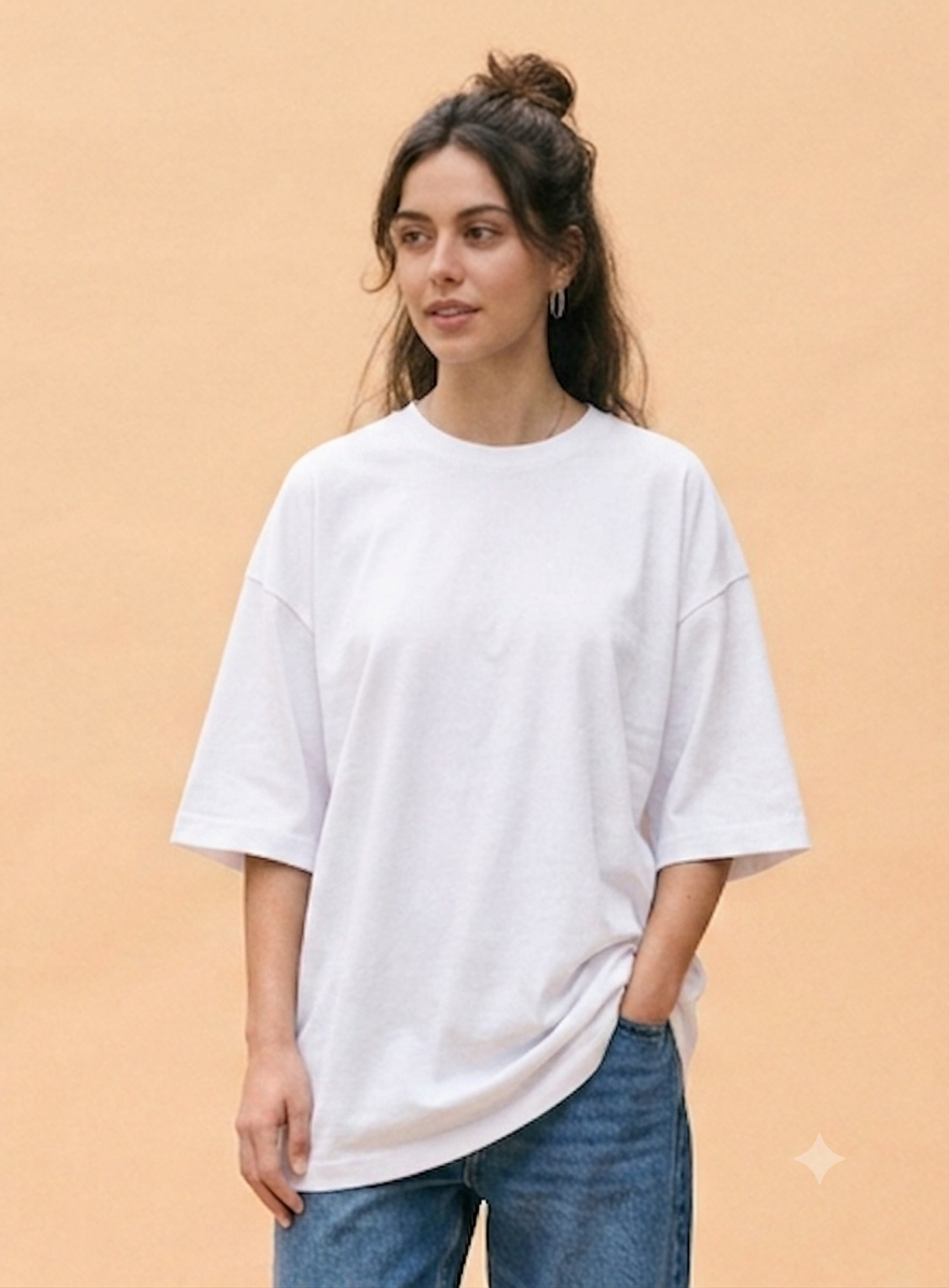 Aindr couture Plane (non printed) oversized tshirt