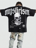 Mysticism Studios Balaclava/Ski Mask Oversized Streetwear Graphic T-Shirt