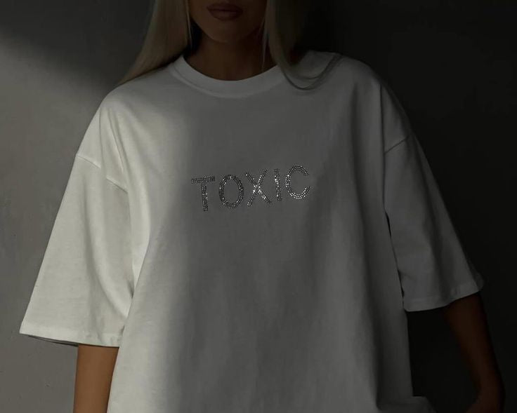 drop shoulder tshirt for women